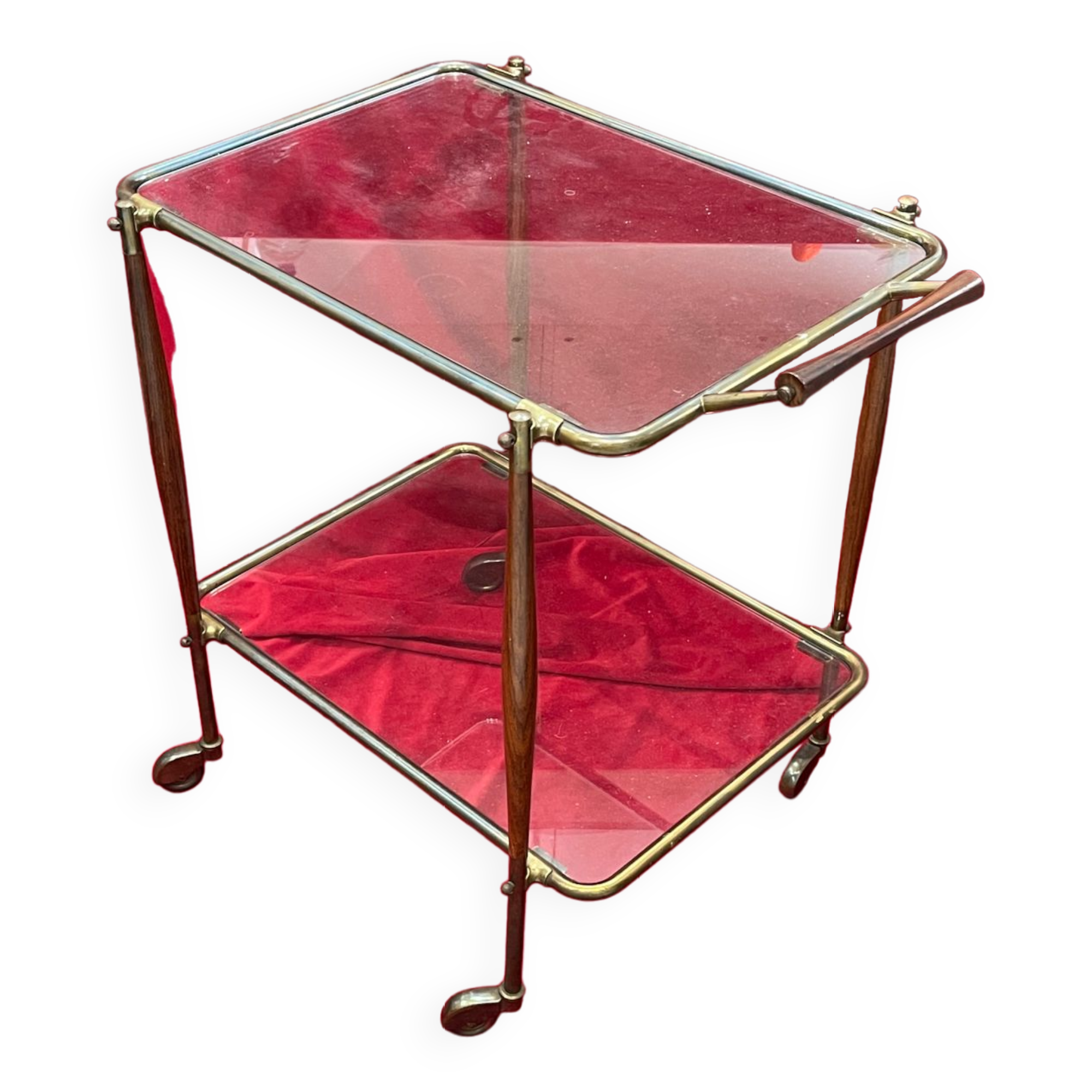 Bar trolley served