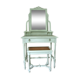 Dressing table and stool