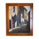 Ancien tableau rue de Bruxelles - circa 1950