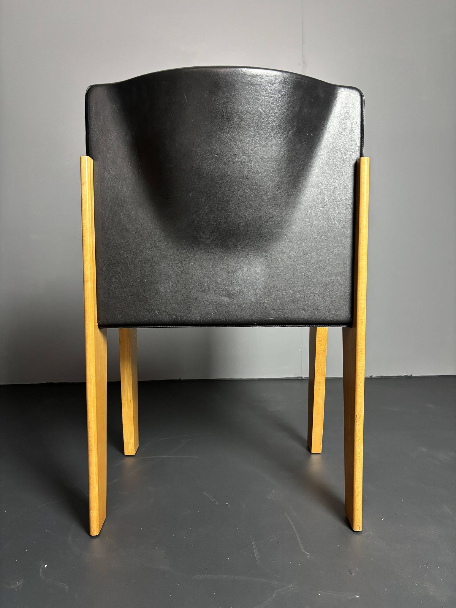 set 6 Modernist dining chairs by Arnold Merckx for Arco, Dutch design 1980s