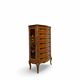 Wooden bedroom suite with inlays in mid-century Italian style, by Pacifici Prete, Rome.