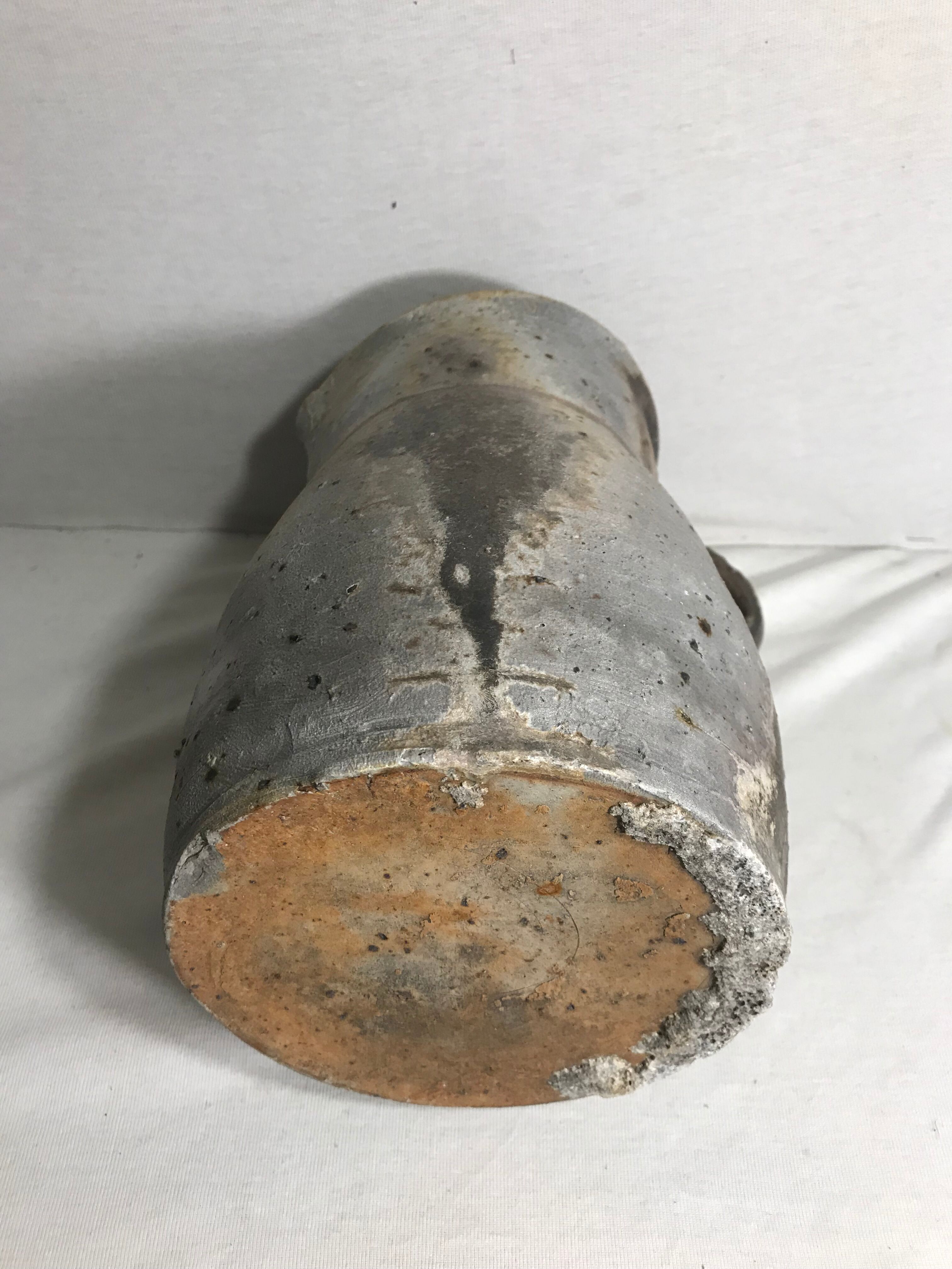 Former ceramic stoneware grey pitcher, 50s