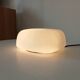 Vintage Italian ceiling light in opaline from the 1960s.