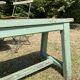 Old solid wood farmhouse bench