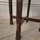 Swedish smoking table, Oak with copper top, 1913 by Nordiska Kompaniet