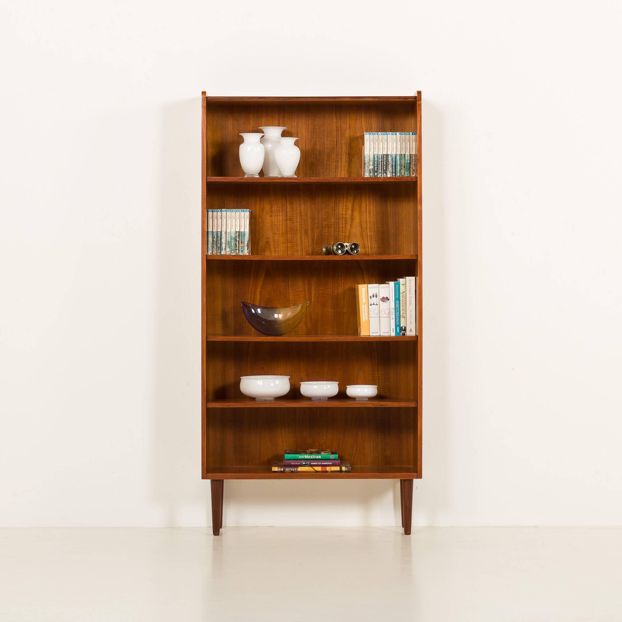 Danish teak bookcase attr. to Johannes Sorth, 1960s