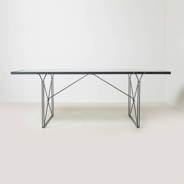 Table à manger postmoderne vintage IKEA par Niels Gaamelgaard, Suède