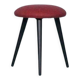 Vintage 1960s stool with new Ploeg fabric, piano.