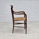 1970s, Italian design by Fratelli Levaggi, 2 armchairs, model "Campanino".
