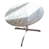 Oval marble table circa 1970