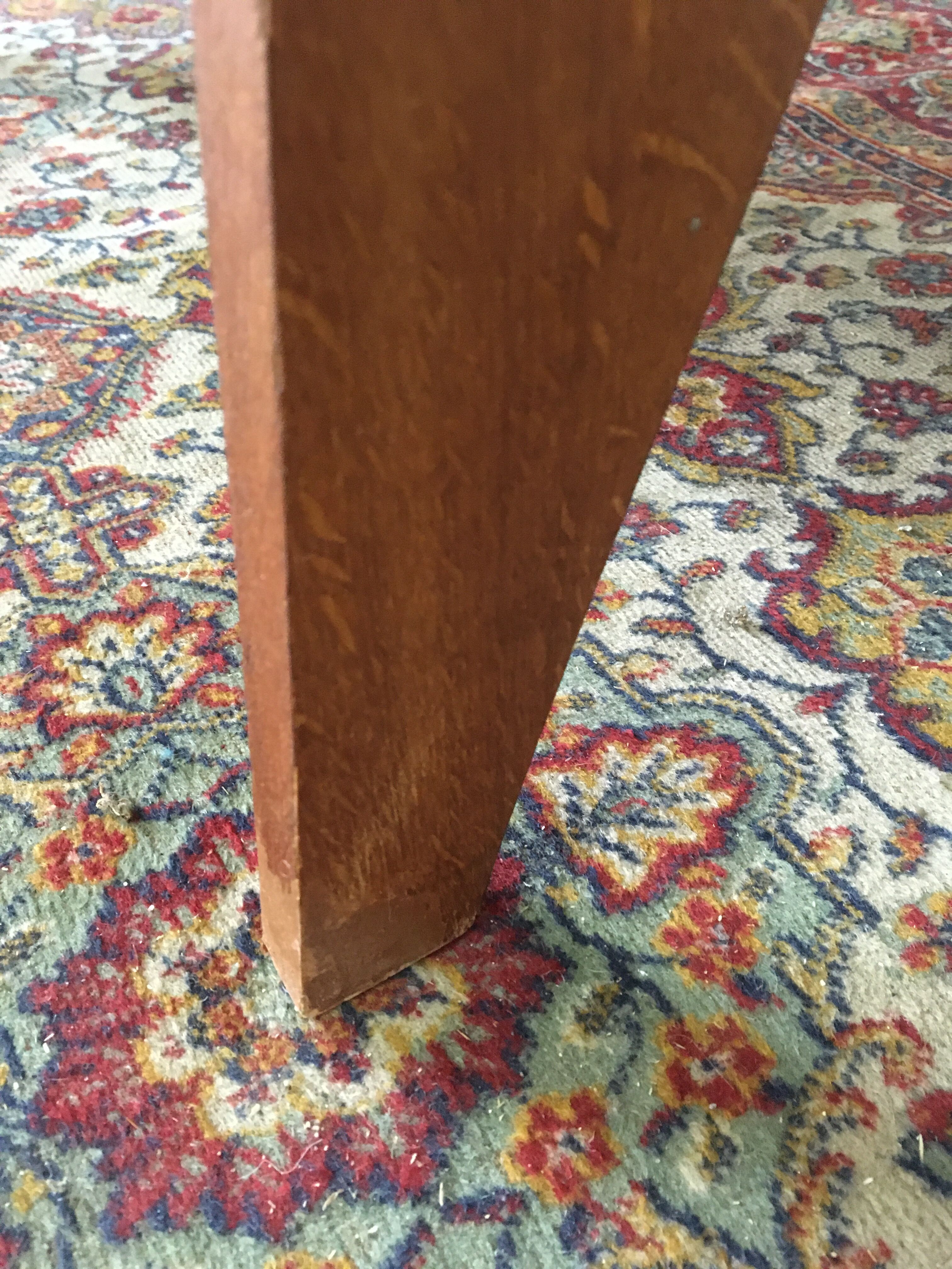 Commode en rotin années 50