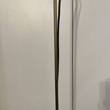 626/L brown floor lamp designed by Joe Colombo, vintage Oluce edition from the 1960s.