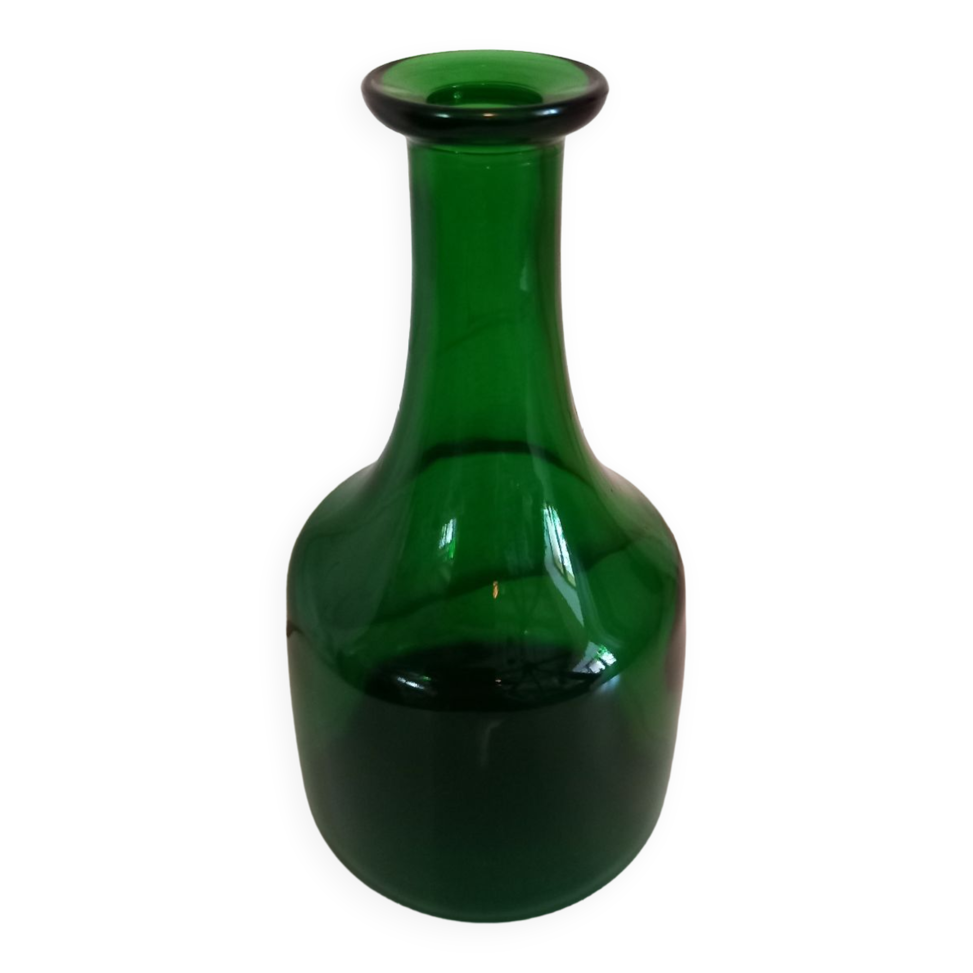 Green Italian carafe