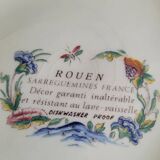 Soupière en faience émaillée Sarreguemines modèle Rouen  - compatible lave-