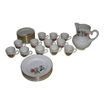 Old coffee set "Mulier" porcelain, 28 pieces