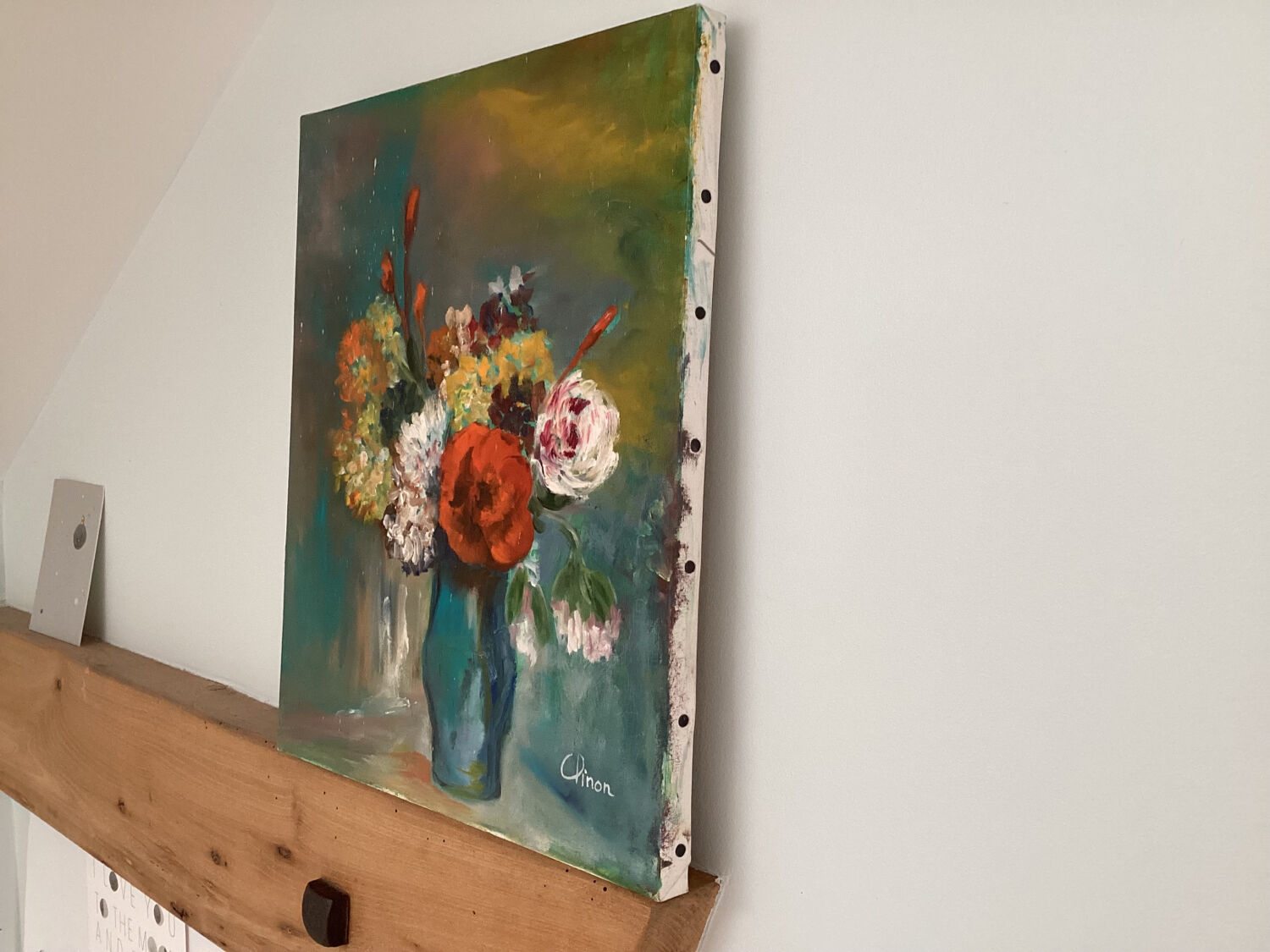 Floral table bouquet of flowers