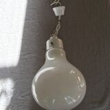 Glass bulb hanging lamp 1980