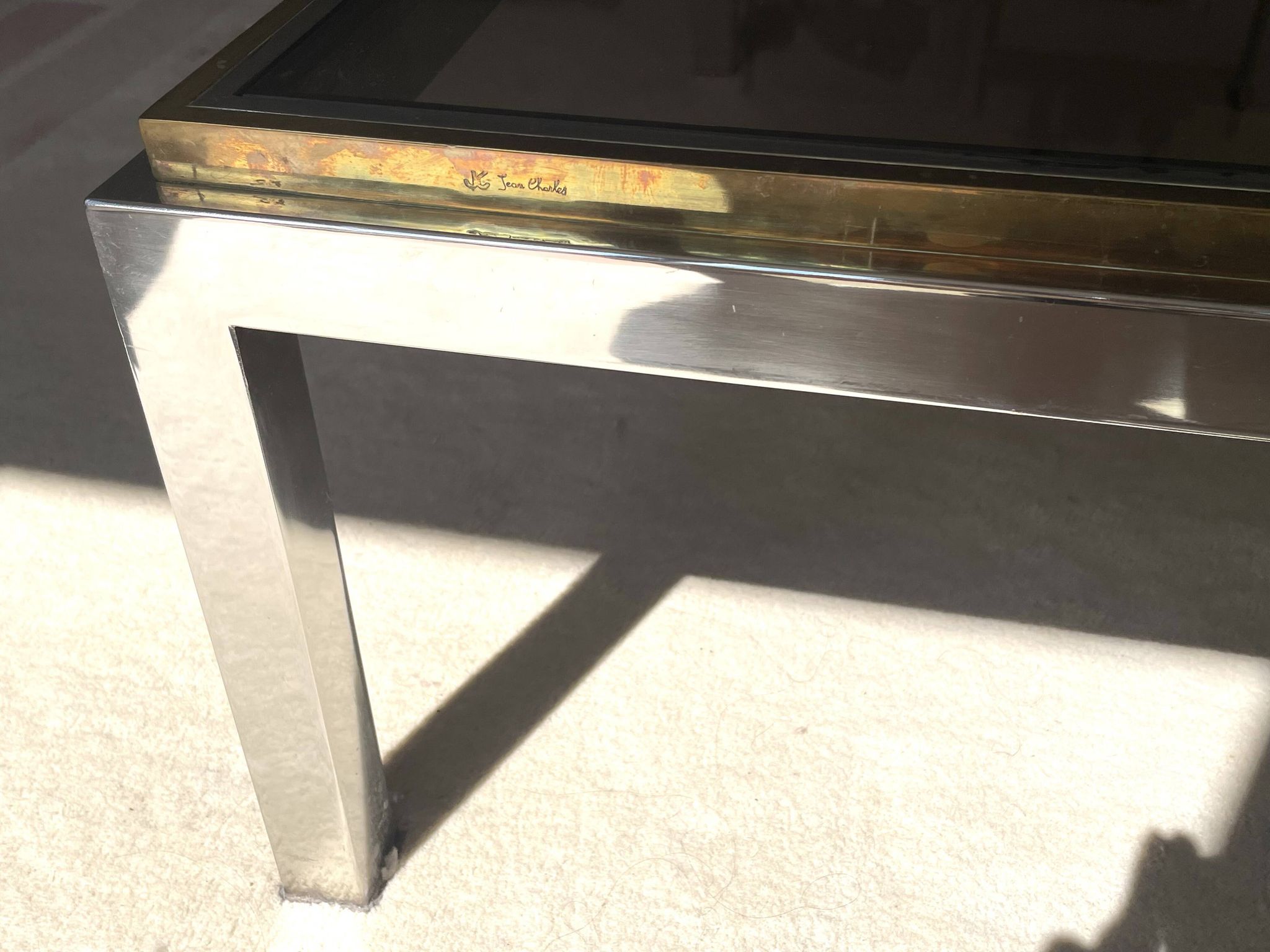 Table basse de chez Jean-Charles Années 70