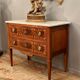 Chest of drawers in marquetry Late eighteenth century