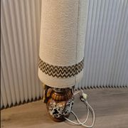 Vintage 1970s ceramic sun lamp