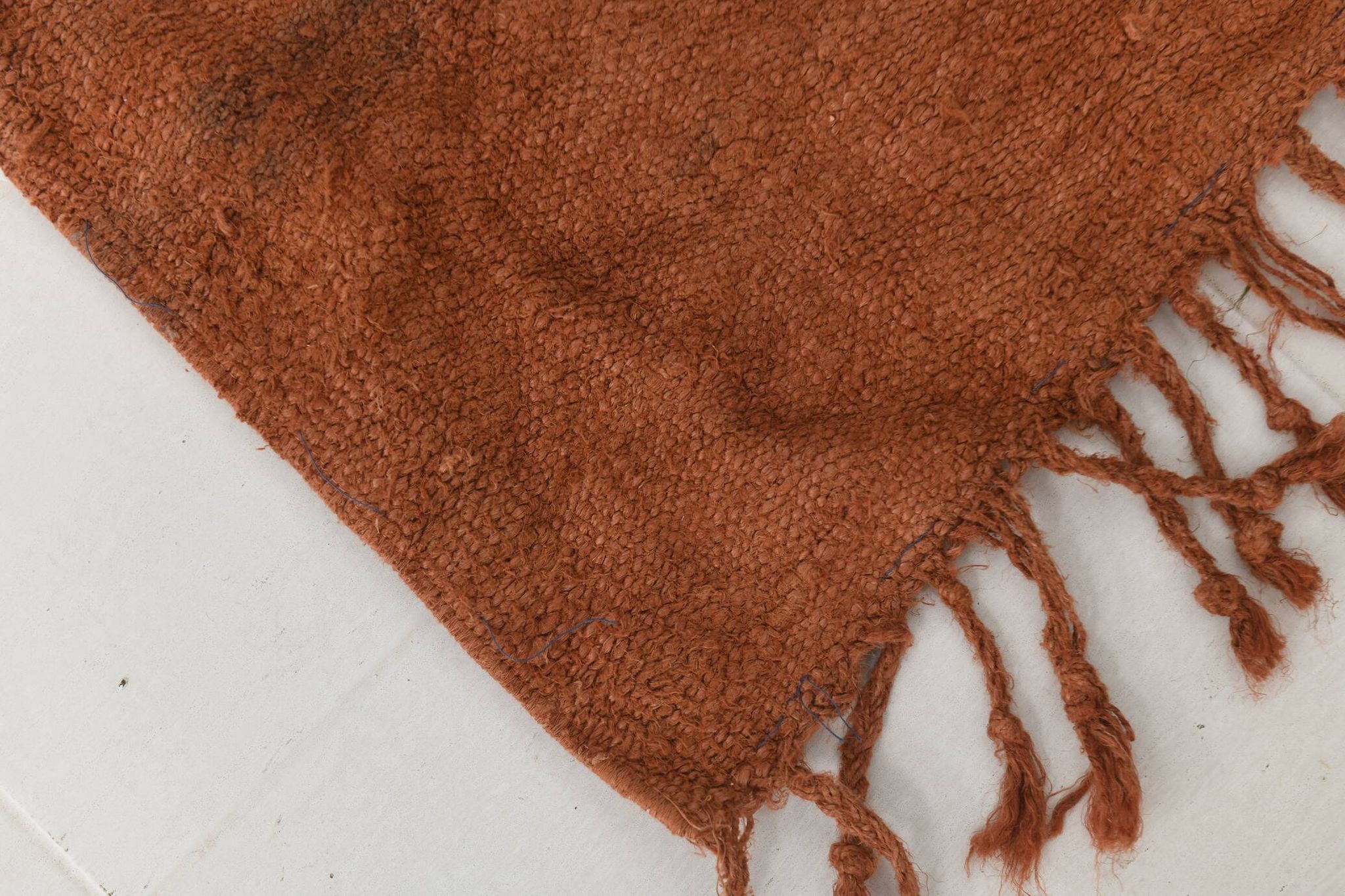 Cinnamon Turkish Pattern Kilim Runner Rug, 64x267 Cm