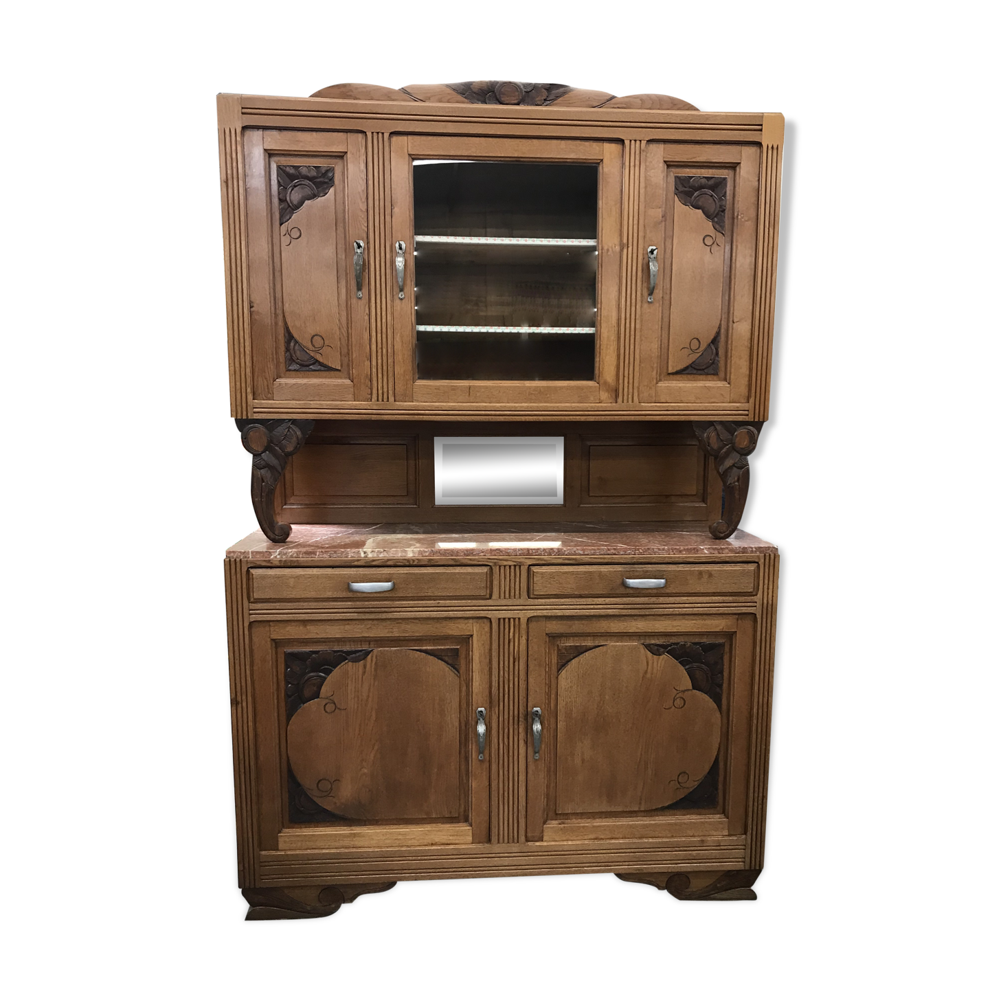 Buffet Dresser art deco solid oak