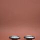 Pair of egg cups by Erik Magnussen – Stelton, early 1970s.