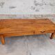 Walnut farm coffee table 19th -1m84