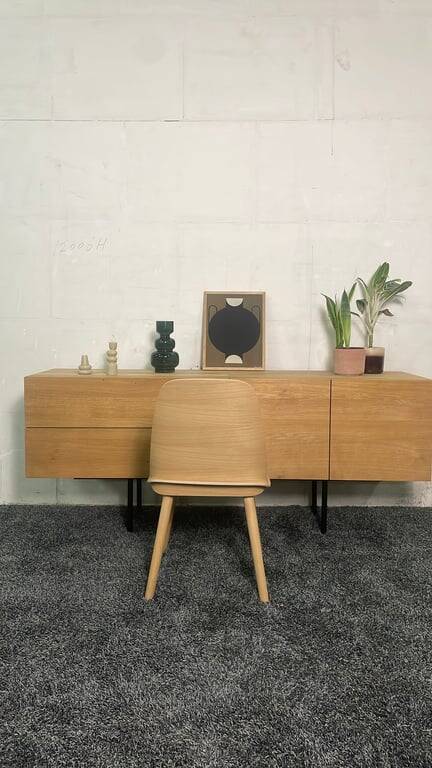Nerd wooden chair Muuto