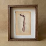 Lying nude