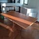 Kave Home table – model "Lotty" Oak & glass – in perfect condition