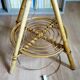 Floor lamp rattan and bamboo 60 years