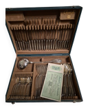 Christofle silver-plated cutlery set Vendôme 61 pieces