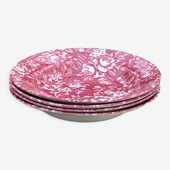 Flower patterned plates