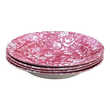 Flower patterned plates