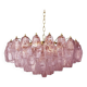 Italian Murano Style Glass Sputnik Candlestick Poliedro
