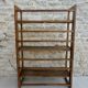Etagère de bouquiniste en bois, pliante