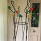 Coat rack attributed to Roger Ferraud (1890-1964) model "treble clef"