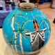 Vase boule Émaux de Longwy