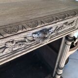 Antique carved and sandblasted sideboard