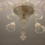 Venetian murano glass chandelier, 1960s