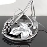 Wrought Iron Lamp, "Vine", Muller Frères Lunéville, Art Deco, c. 1930