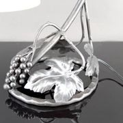 Wrought Iron Lamp, "Vine", Muller Frères Lunéville, Art Deco, c. 1930