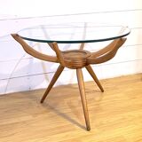 Carlo De Cali, "Ragno" (Spider) coffee table, Italy, 1950s