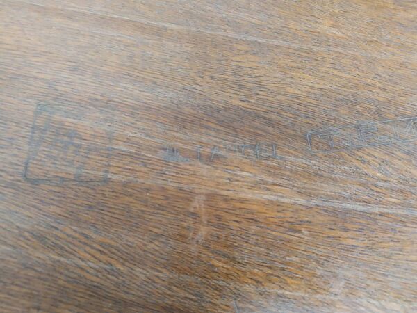 Table basse vintage tripode Lancel