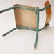 Chaise d'écolier bois blond