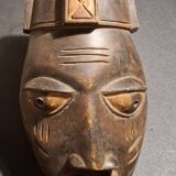 Ancien masque tribal Luba RDC