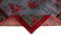 Handmade anatolian 1980s 196 cm x 302 cm red rug