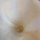 Large yellow and white blown glass pitcher from Italy – 1960s/70s