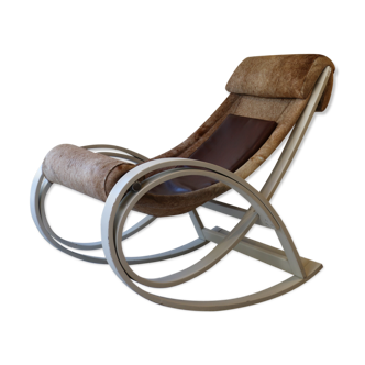 Rocking chair by Gae Aulenti for Poltronova 1962